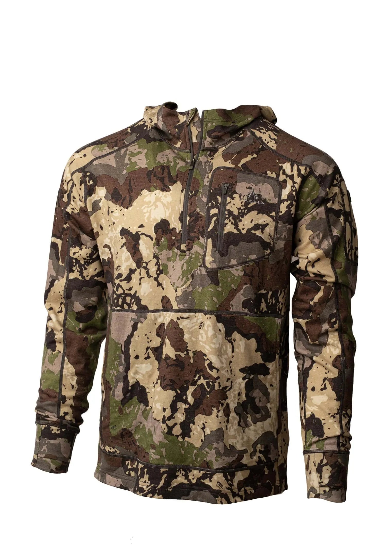 Men's Merino Wool Hoodie Gunnison by Pnuma Outdoors