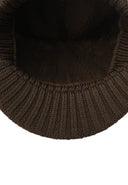 Merino Wool Visor Beanie