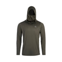 Lightweight hoodie with face cover