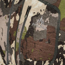 Merino Wool Camo 1/4 Zip with zipper pocket on chest