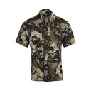 Pnuma Shooter shirt, a short sleeve button up camo shirt.