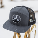 Pnuma Hex Flat Brim Trucker Cap