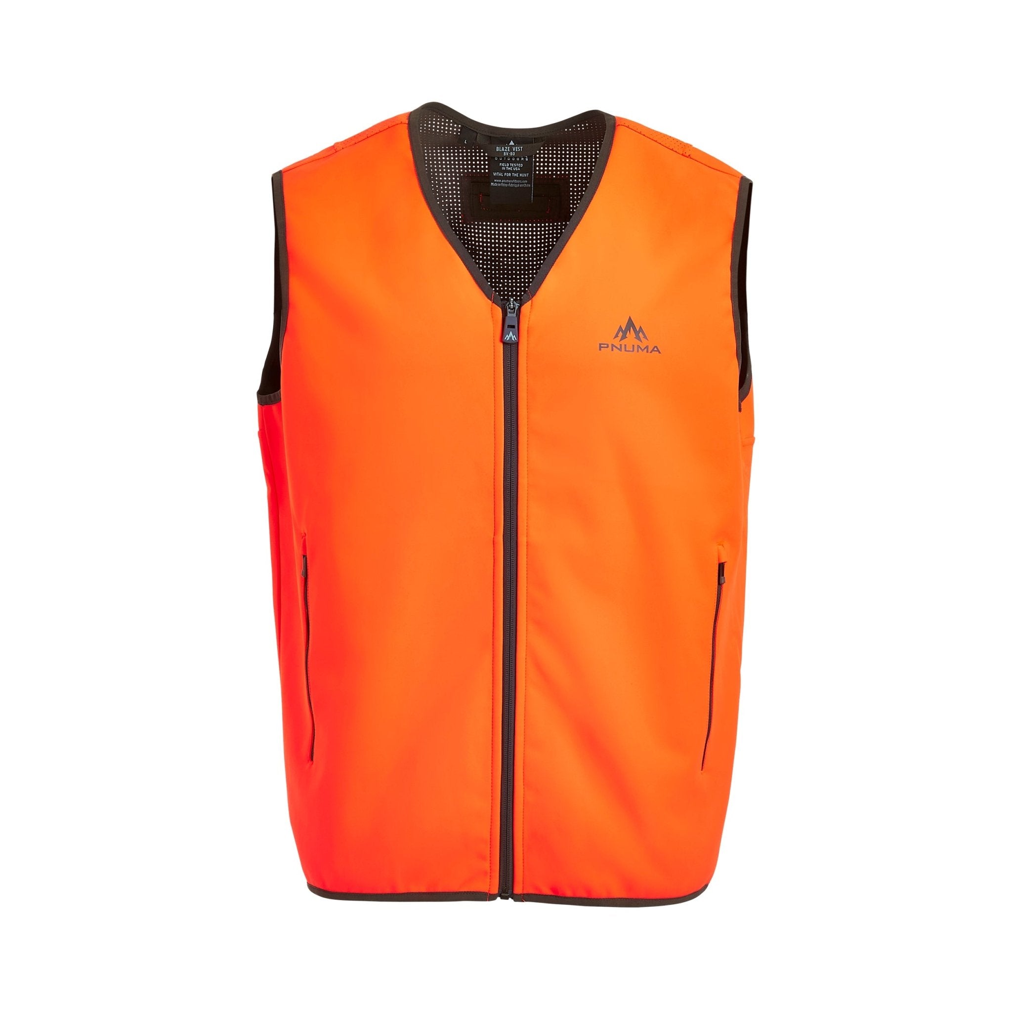 orange dress vest James Burnt Orange Structured Stretch Suit Vest