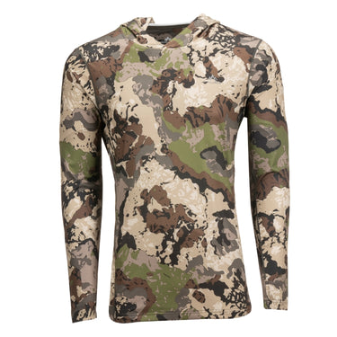 Hunting camo hoodie from Pnuma.