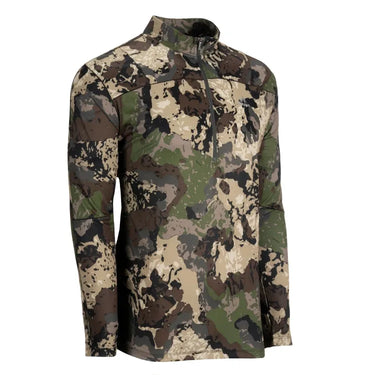 Camo Quarter Zip for hunting from Pnuma Outdoors
