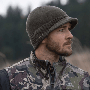 Merino Wool Visor Beanie - Pnuma Outdoors