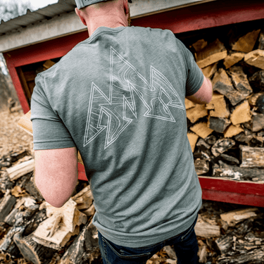 Pnuma Topo Logo Tee - Pnuma Outdoors