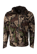 pnuma outdoors alpha vertex jacket in caza camo