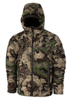 Palisade Puffy Jacket with Hood in Camo