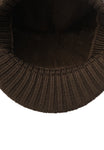 pnuma outdoors marino wool visor beanie - inside view 