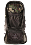 pnuma outdoors chisos day pack in caza camo - inside