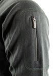 Merino Wool Hoodie Shoulder Pocket